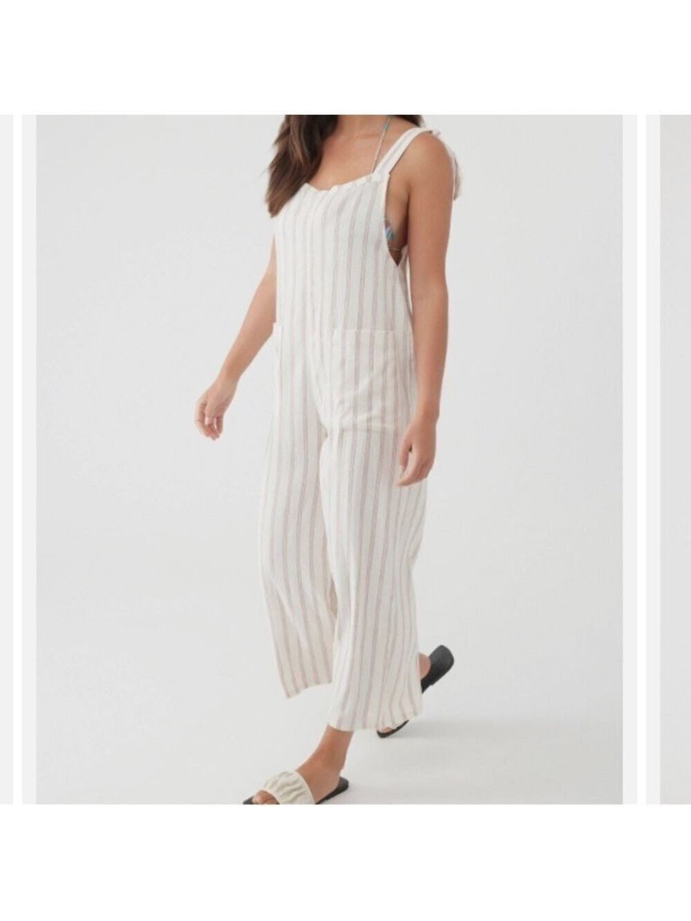 NWT Johnny Was linen jumpsuit